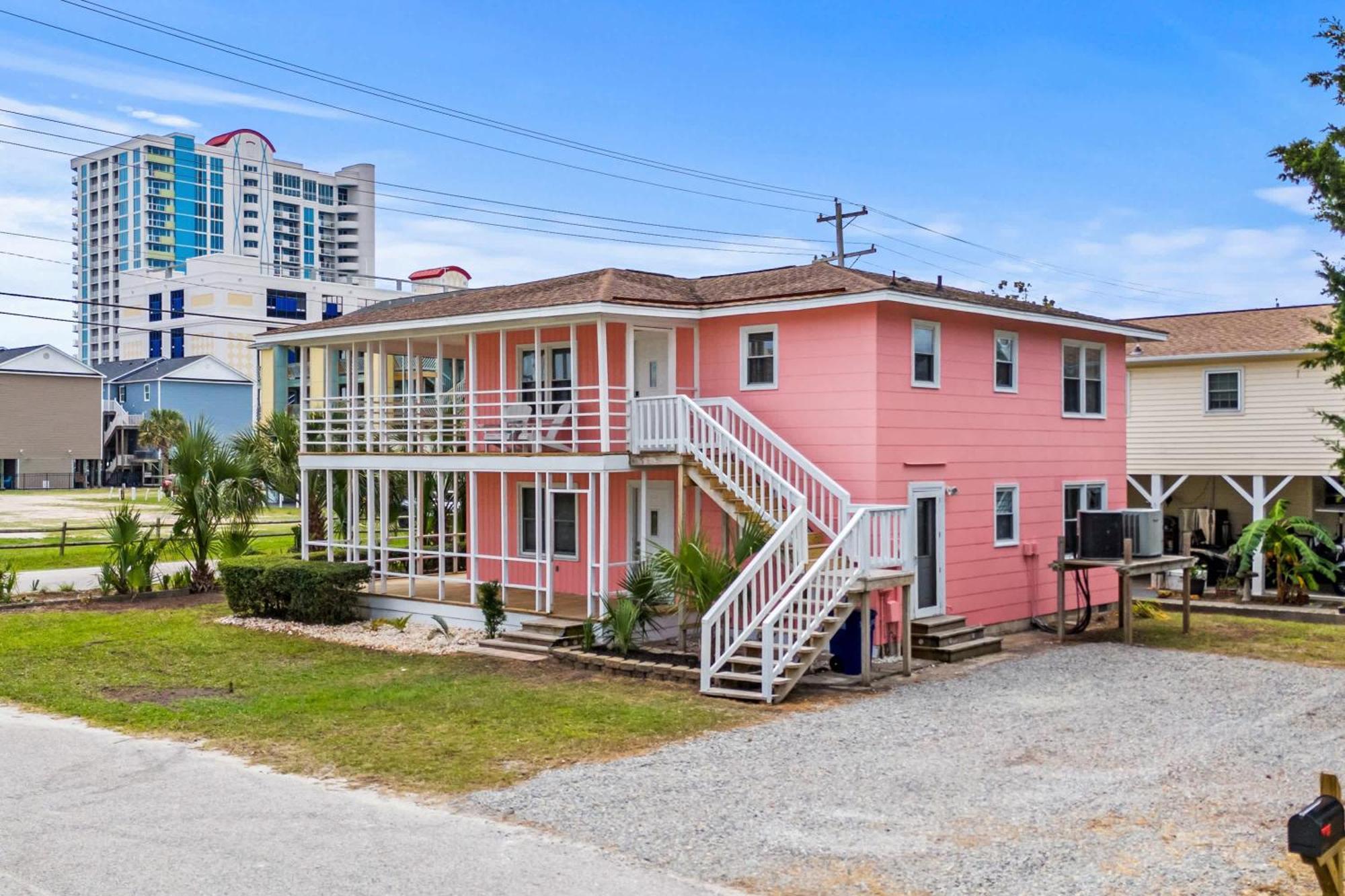 Appartamento Pink Flamingo Myrtle Beach Esterno foto